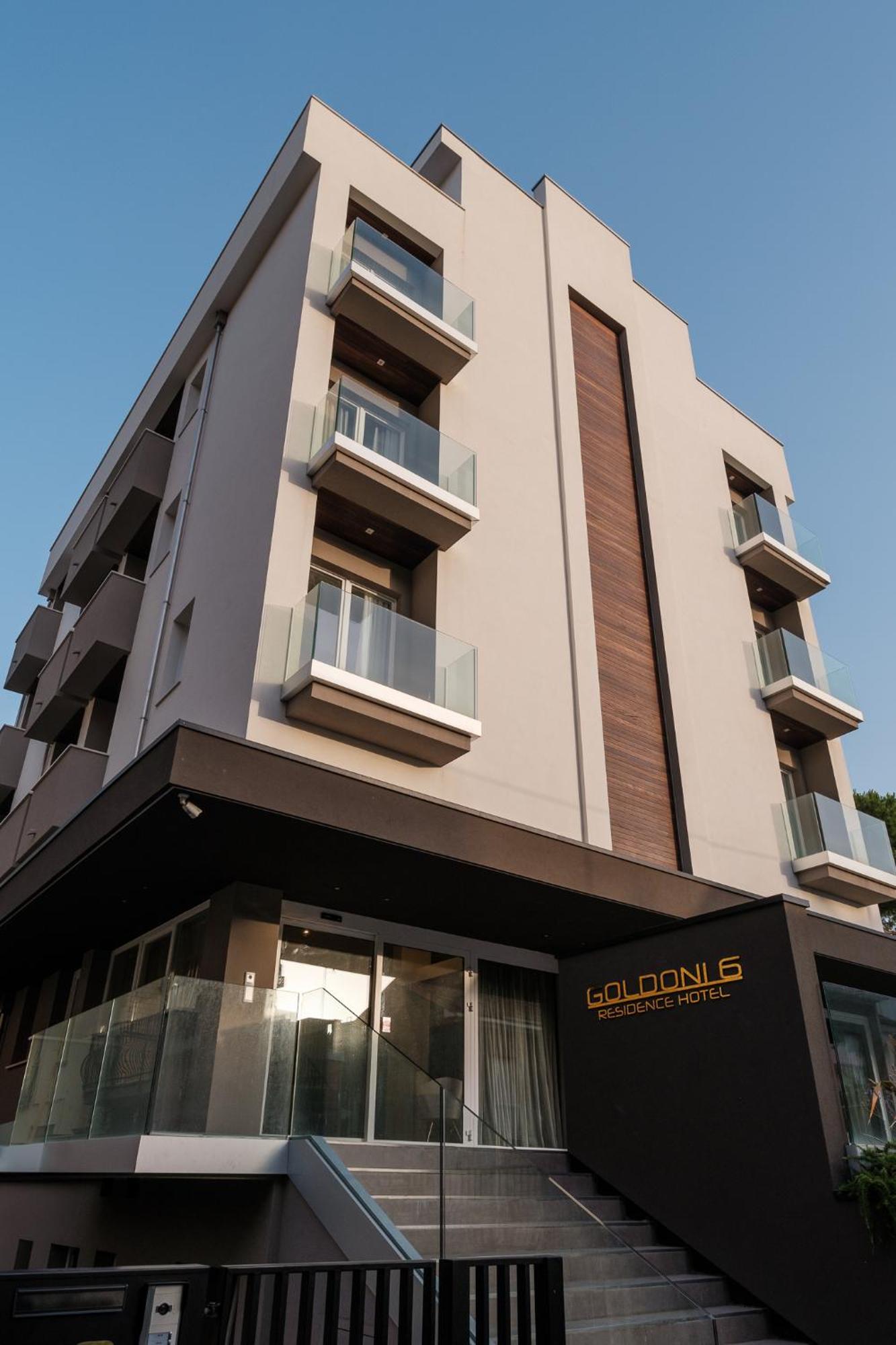Residence Goldoni6 Suite Apartment Римини Екстериор снимка